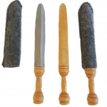 Handgefertigtes Schwert - 15cm lang